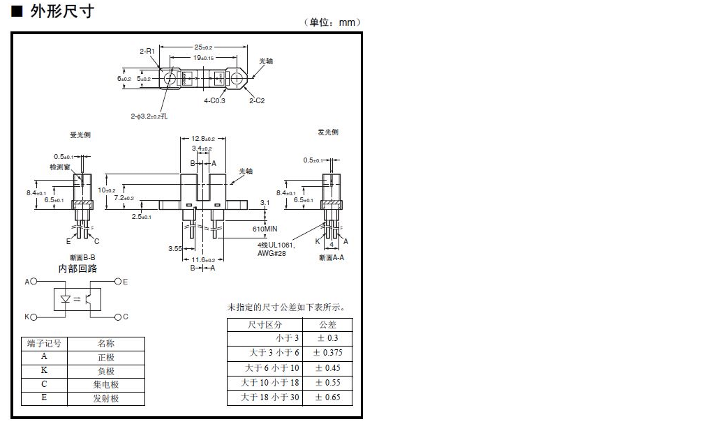 EE-SX1088-W11尺寸