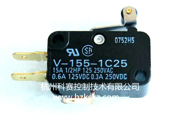 欧姆龙超小型基本开关 V-155-1C25